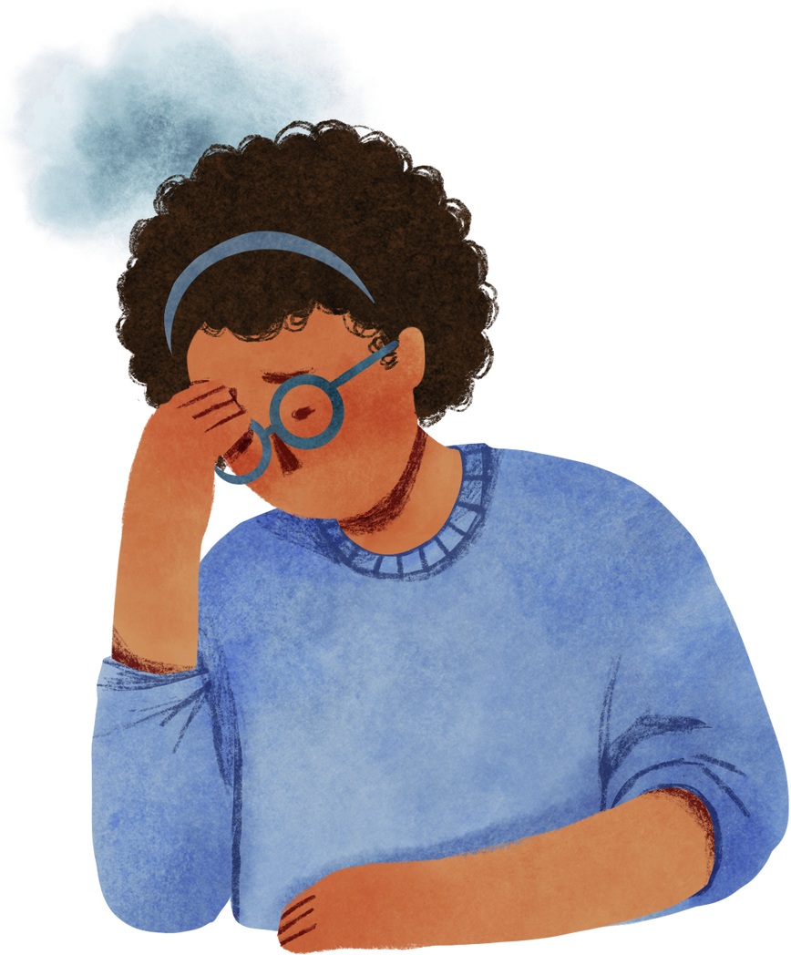Kid Overwhelmed Stressed